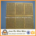 Good quality antique aluminum alloy perforated metal mesh